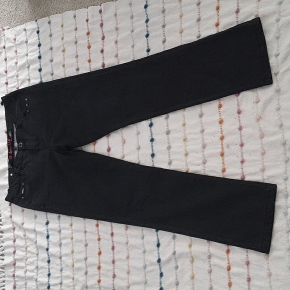 G STUDIO Black Denim Jeans SZ 12 - Picture 2 of 12